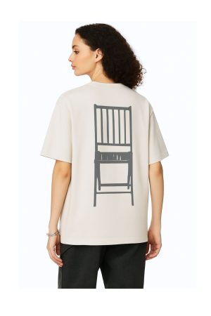 Kosuth Inspired One of Three Chairs - Sorona Quick-Dry Cooling T-shirt