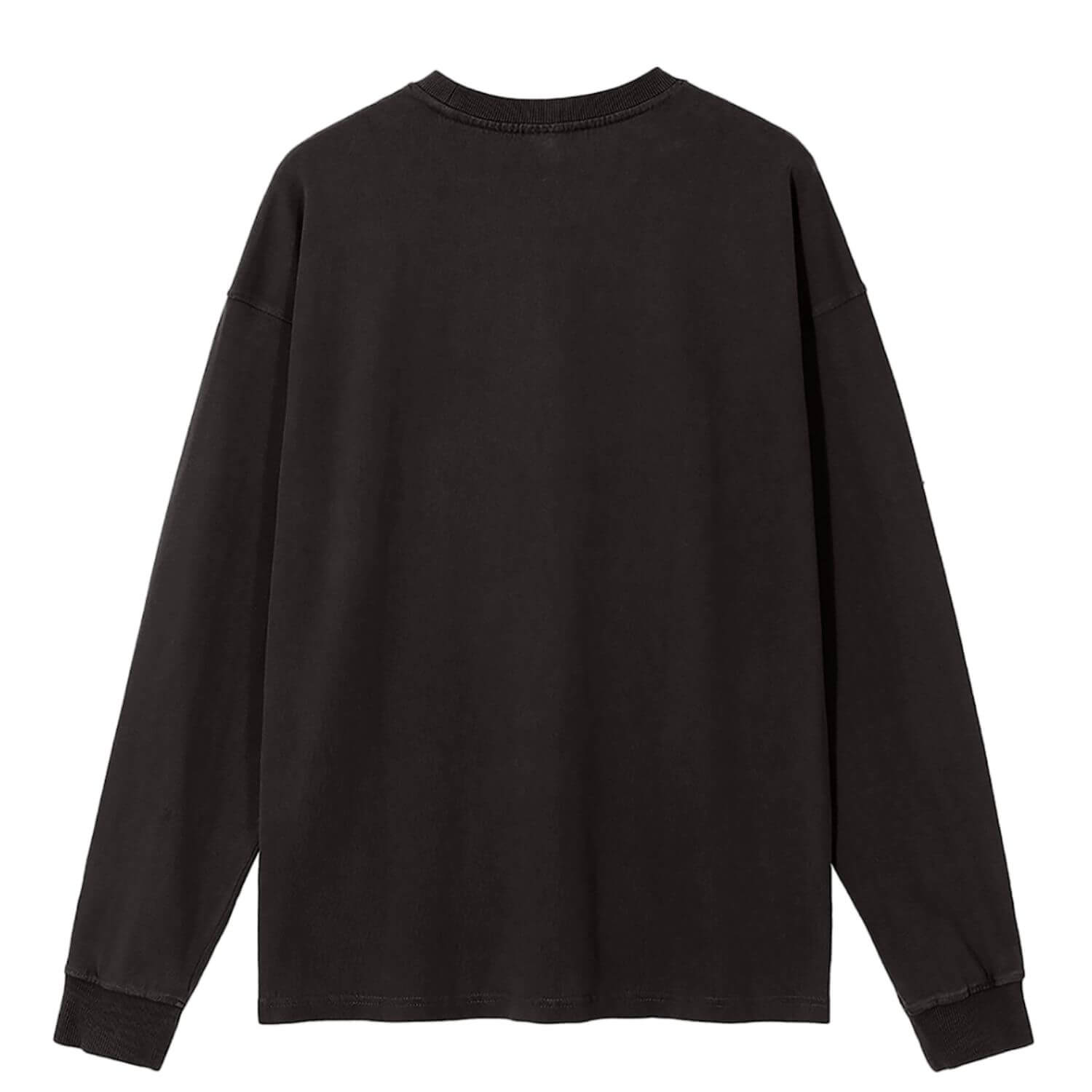 Why Make Art? Escher Inspired, Enzyme Washed Long Sleeve T-shirt - Image 7