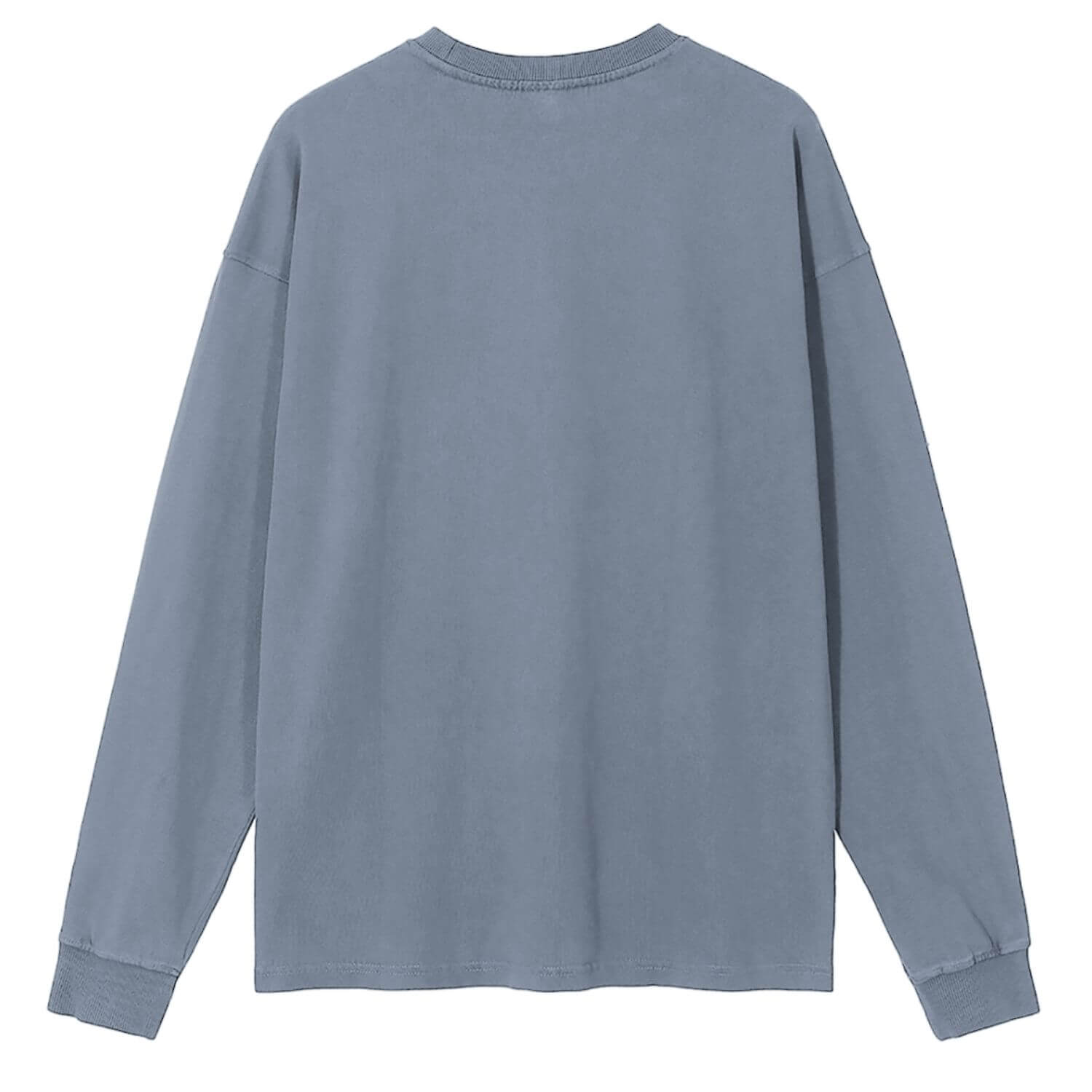 Why Make Art? Escher Inspired, Enzyme Washed Long Sleeve T-shirt - Image 5