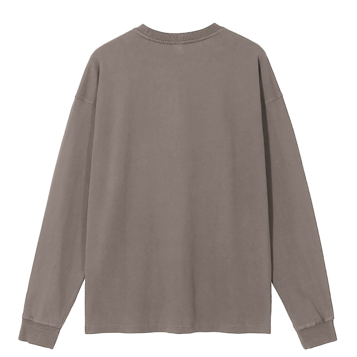 Why Make Art? Escher Inspired, Enzyme Washed Long Sleeve T-shirt - Image 3