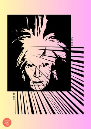 Out of the Box Giclée Print – Warhol Inspired Pop Art Portrait | Limited Edition Museum Quality Fine Art Print