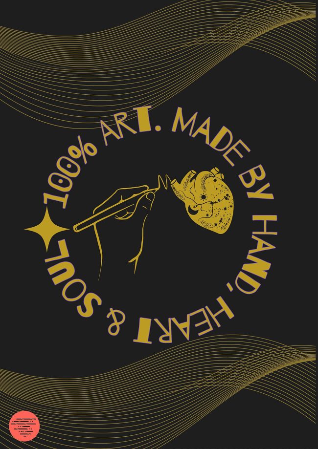 100% Art – Made by Hand, Heart & Soul | Limited Edition Giclée Print on Museum-Quality Fine Art Paper