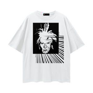 Andy Warhol Out of the Box - Streetwear Loose Drop Shoulder T-Shirt