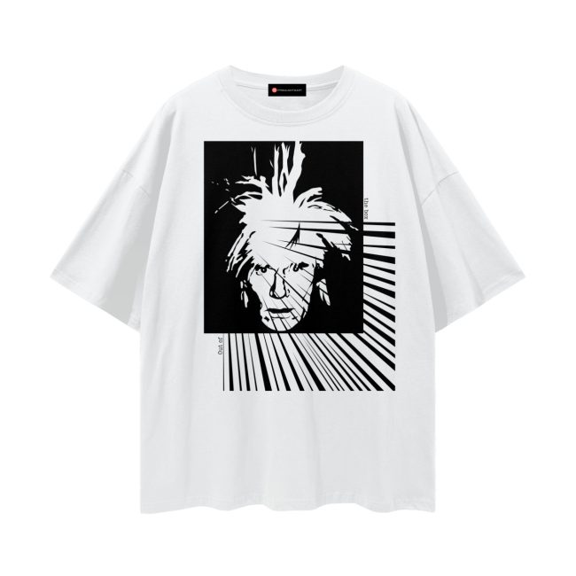 Andy Warhol Out of the Box – Streetwear Loose Drop Shoulder T-Shirt