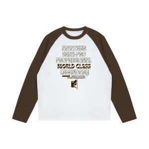 Color-Blocked Raglan Long-Sleeve T-Shirt