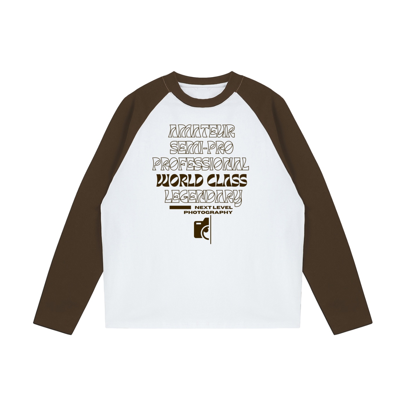 Color-Blocked Raglan Long-Sleeve T-Shirt